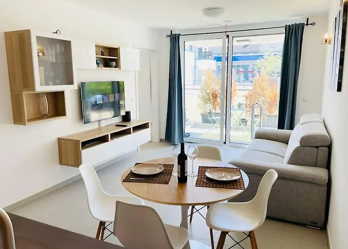 Luxury 1 Bedroom Flat In Center Parking&Terrace- 5